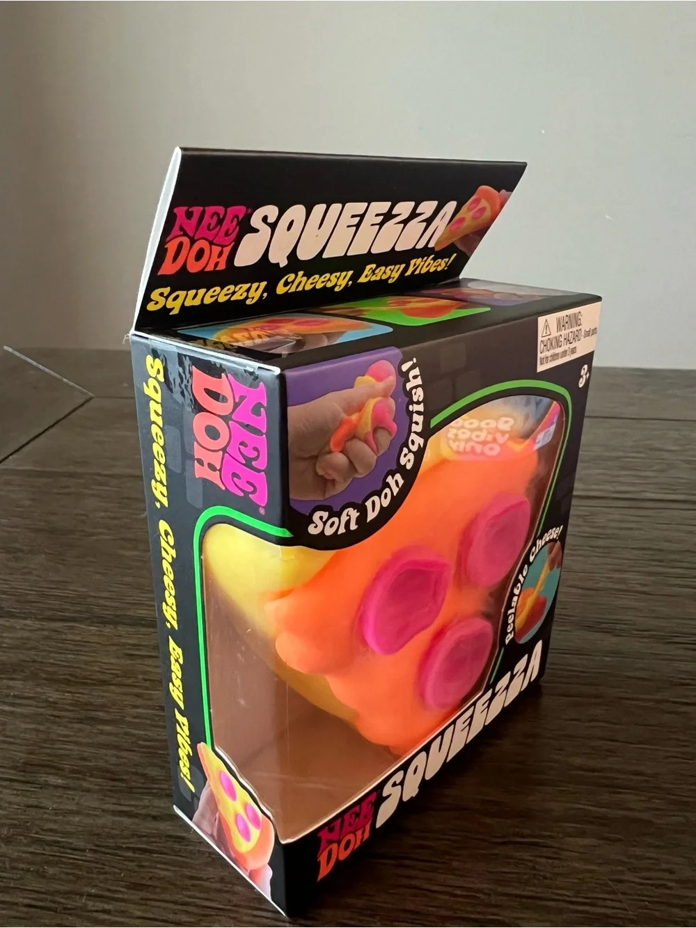 AUTHENTIC Schylling NeeDoh -SQUEEZZA (yellow crust)